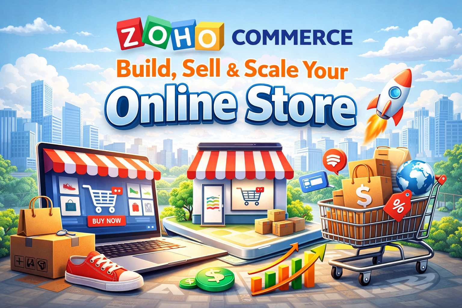 Zoho Commerce: Build, Sell & Scale Your Online Store