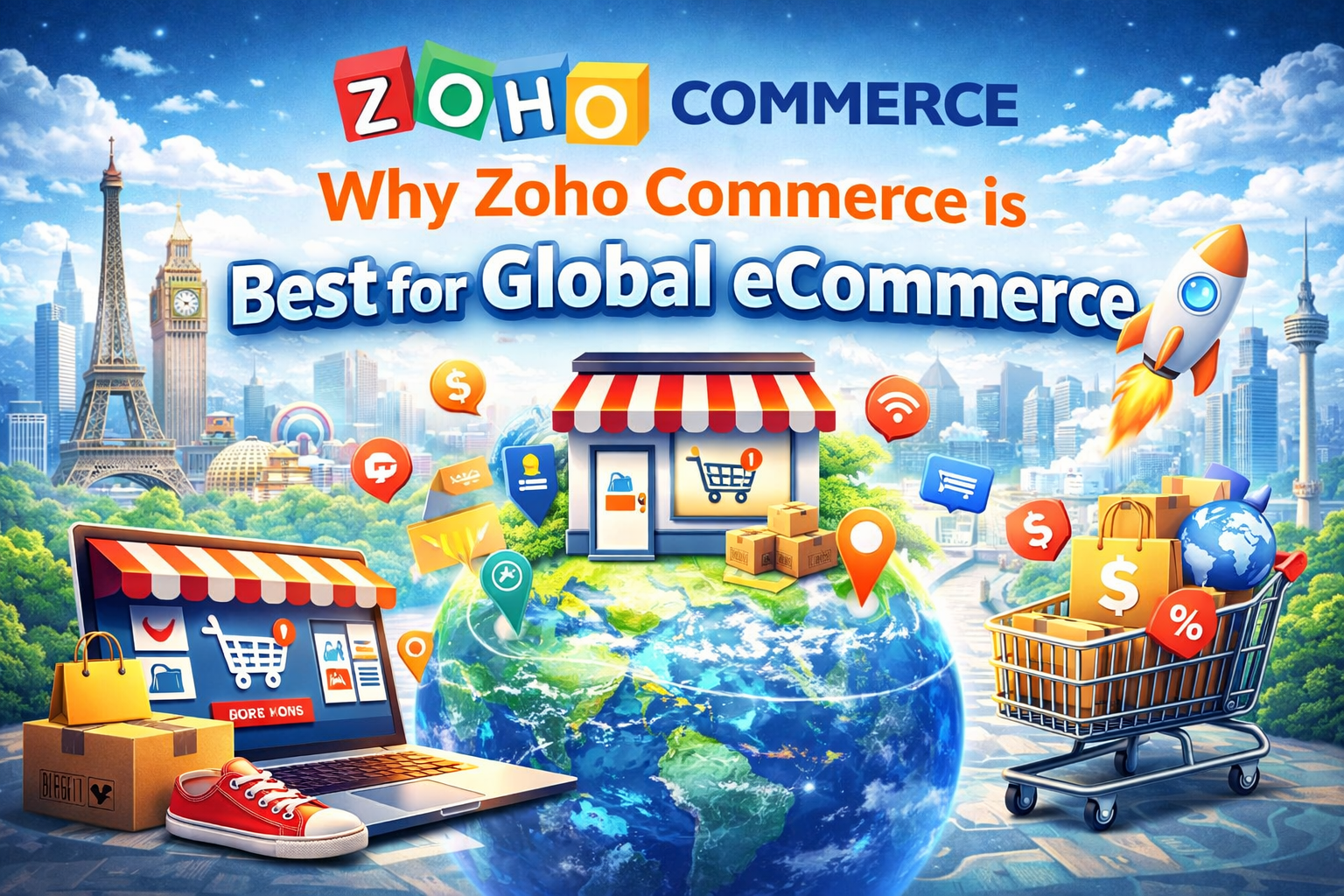 Why Zoho Commerce is Best for Global eCommerce